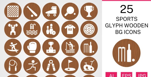 Набор иконок на тему sports