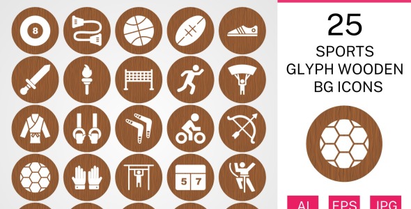 Набор иконок на тему sports