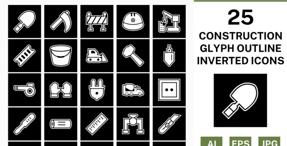 Набор иконок на тему industrial