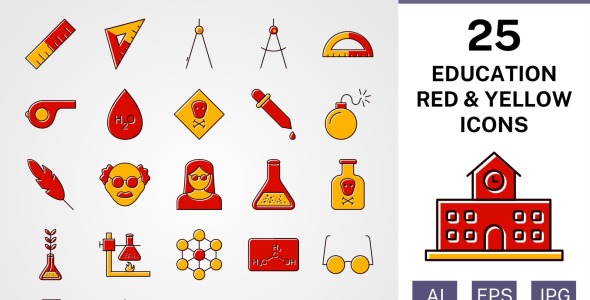 Набор иконок на тему science