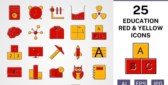 Набор иконок на тему science