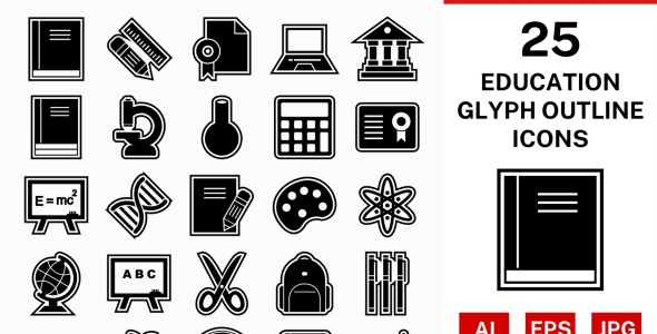 Набор иконок на тему science