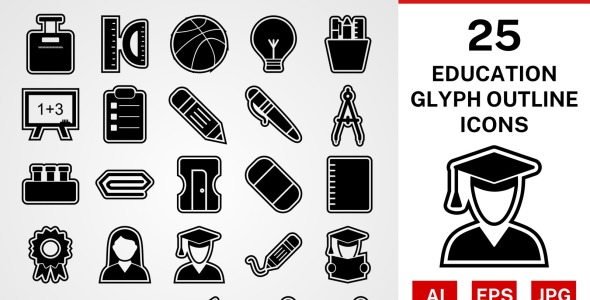 Набор иконок на тему science