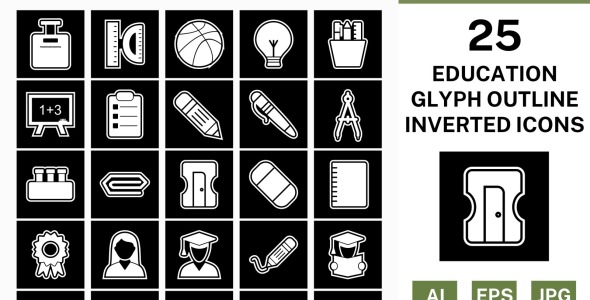 Набор иконок на тему science