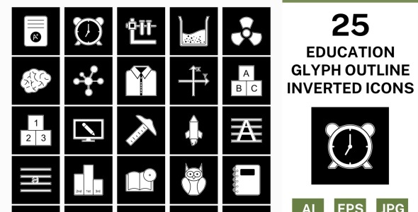 Набор иконок на тему science