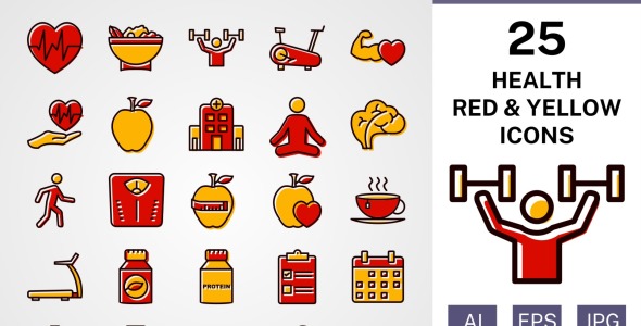 Набор иконок на тему food