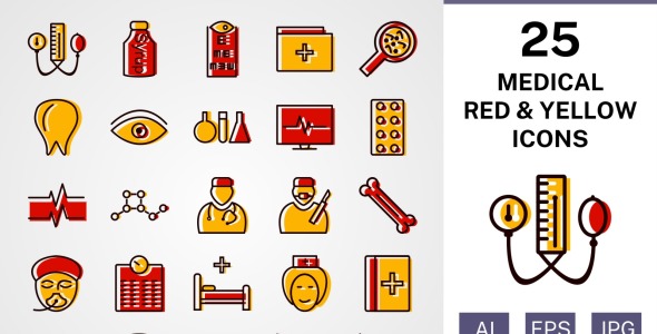 Набор иконок на тему medical