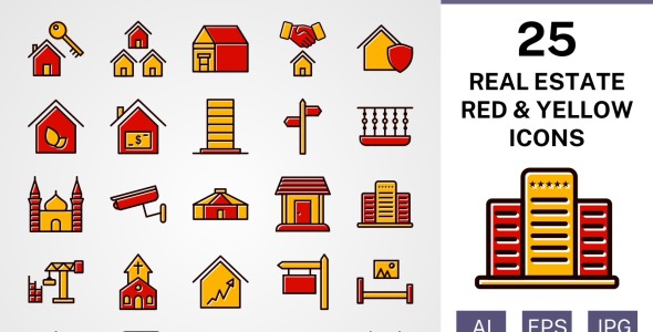 Набор иконок на тему city
