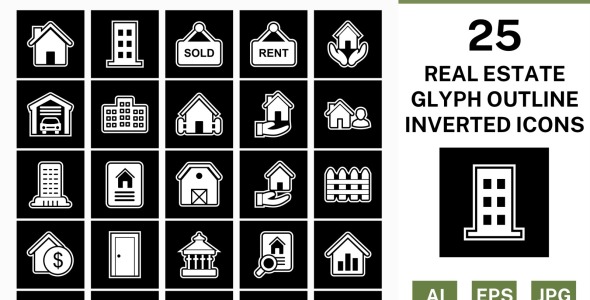 Набор иконок на тему city