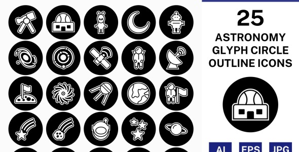 Набор иконок на тему science