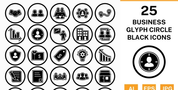 Набор иконок на тему business