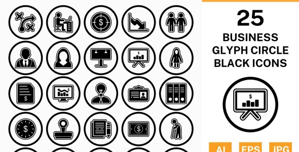 Набор иконок на тему business