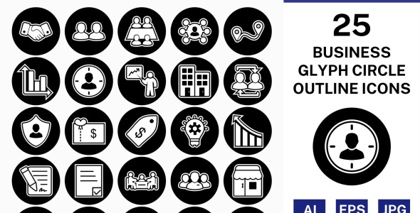 Набор иконок на тему business