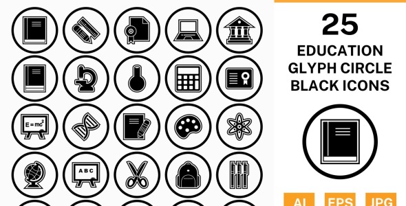 Набор иконок на тему science