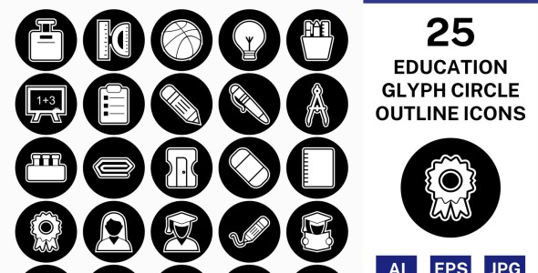 Набор иконок на тему science