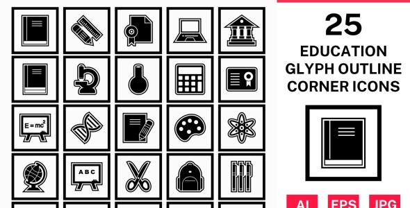 Набор иконок на тему science