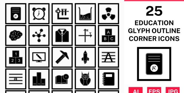 Набор иконок на тему science