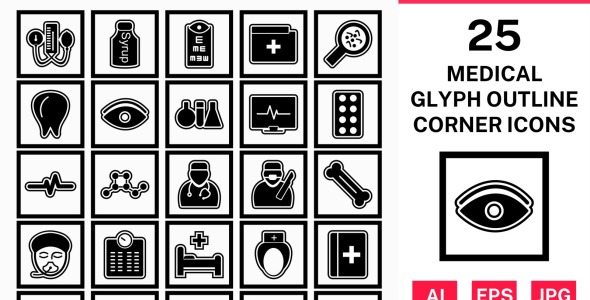 Набор иконок на тему medical