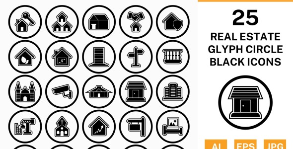 Набор иконок на тему city