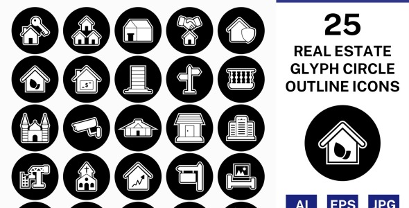 Набор иконок на тему city