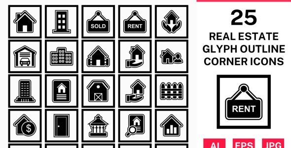 Набор иконок на тему city