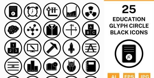 Набор иконок на тему science