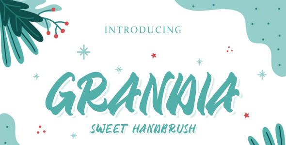 Шрифт на тему графика