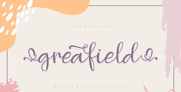 Шрифт на тему графика