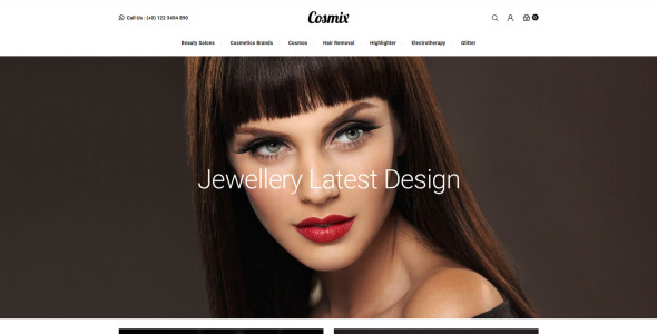 Cosmetic and Beauty Store PrestaShop Theme