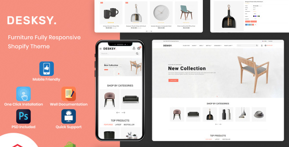 Modern Furniture Responsive Shopify Theme
