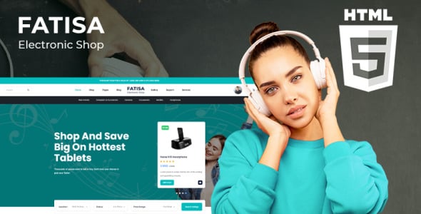 Electronics Website Template