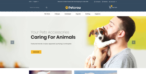 Pet Online Store PrestaShop Theme