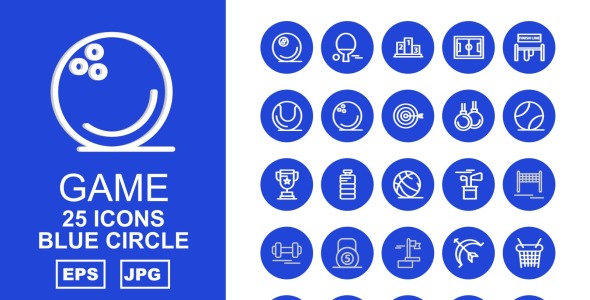 Набор иконок на тему game