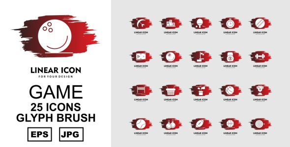 Набор иконок на тему game