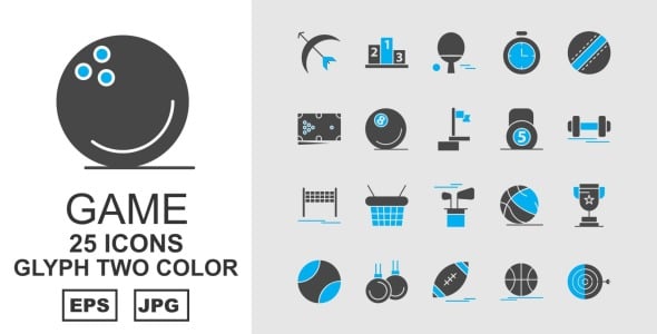 Набор иконок на тему game
