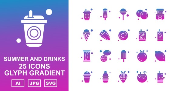 Набор иконок на тему food