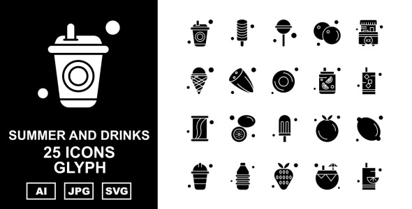 Набор иконок на тему food