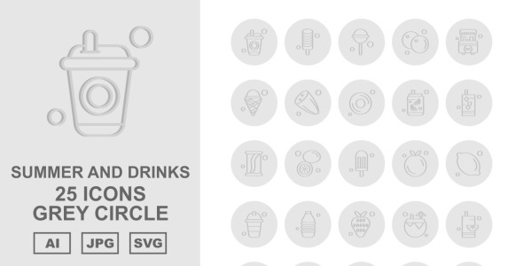 Набор иконок на тему food