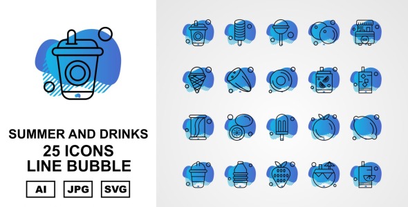 Набор иконок на тему food