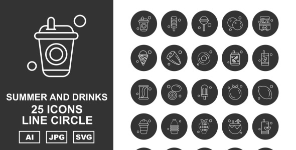 Набор иконок на тему food