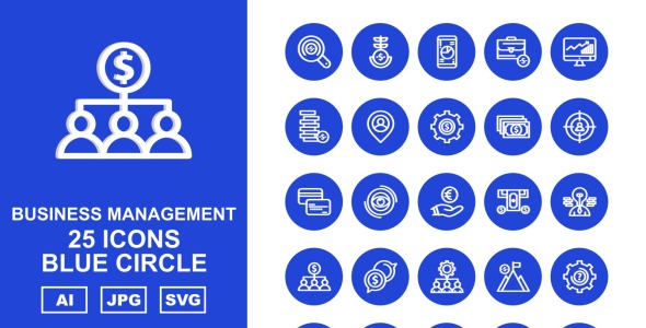 Набор иконок на тему business