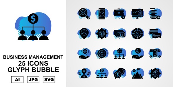 Набор иконок на тему business