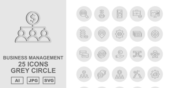 Набор иконок на тему business