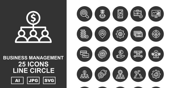 Набор иконок на тему business