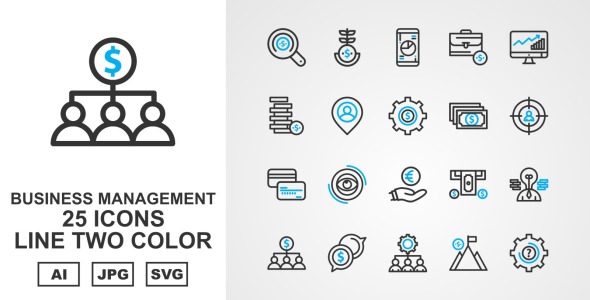 Набор иконок на тему business