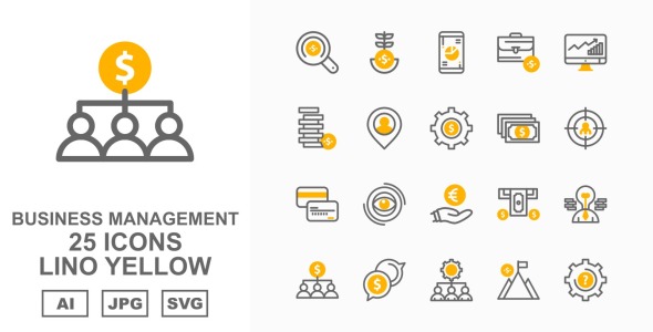 Набор иконок на тему business