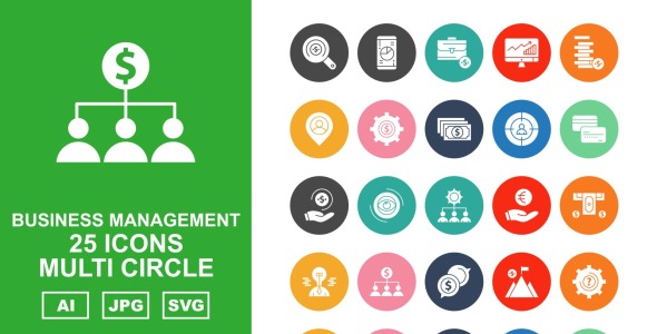 Набор иконок на тему business