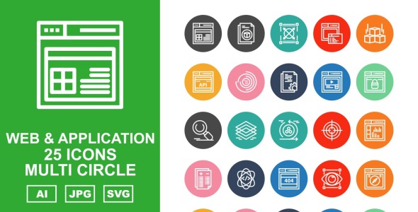 Набор иконок на тему computer