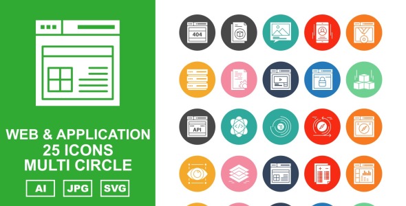 Набор иконок на тему computer