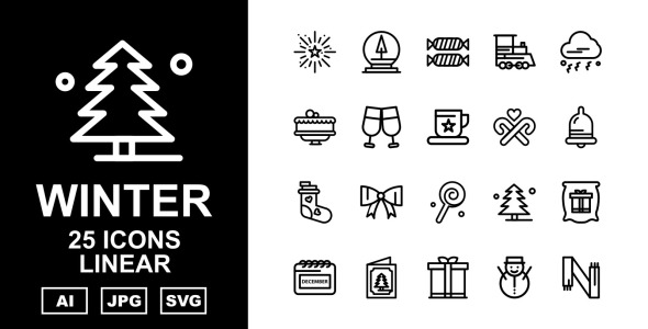 Набор иконок на тему shopping